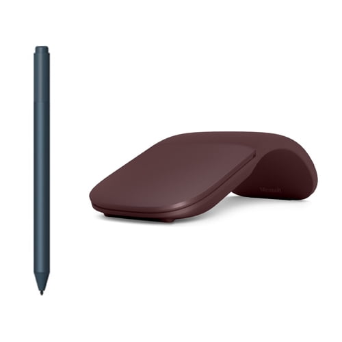 Microsoft Surface Arc Touch Mouse Burgundy + Surface Pen Cobalt Blue