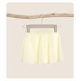 thumbnail image 4 of Girls Dance Practice Skirt Ballet Tutu with Elastic Waist and Soft Mesh Layered Performance Skirt for Ballet Training Recital and Stage, 5-8 Years, Light Yellow, 4 of 4