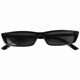 thumbnail image 4 of 20X Gafas de Sol Rectangulares Vintage Gafas de Sol de Pequeno para Mujer Gafas Retro S17072 Negro Negro, 4 of 4