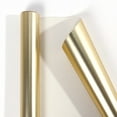 thumbnail image 1 of Firefly Hope 17 Inches X 9.84 Feet Golden Matte Metallic Wrapping Paper, Solid Color for Birthdays, Weddings & DIY Bouquets, 1 of 5