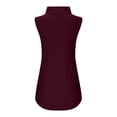 thumbnail image 3 of Women's Sleeveless Turtleneck T-Shirt Basic Stretch Layer Comfy High Neck Tank Top Lightweight Slim Shirt, 3 of 5