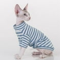 thumbnail image 6 of UOSIA Cat Clothes, Stretchy Cat Shirt, Cat Sweater with Sleeves, Sphynx Cat Clothes, 6 of 6