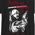 thumbnail image 2 of Boy's Pirates of the Caribbean: Curse of the Black Pearl Jack Sparrow Hello My Lovelies  Graphic Tee Black X Small, 2 of 5