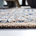 thumbnail image 6 of SAFAVIEH Cape Cod CAP353A Handwoven Natural / Blue Rug, 6 of 10