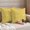 Yellow, White, variant on Pack of 2 Dark Sage Green Botanical Outdoor Pillow Covers Decorative, Waterproof Pillow Protector, Vintage Floral Plants Branch Lumbar Throw Pillowcases for Patio Couch Sofa Home Decor 20"x12"
