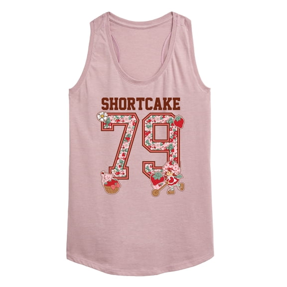 Strawberry Shortcake - Letterman - Women's Racerback Graphic Tank