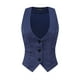 thumbnail image 1 of Chaleco vintage para mujer con botones Steampunk Jacquard sin mangas Azul Oscuro L, 1 of 6