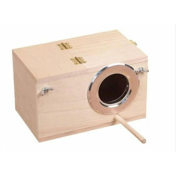 Durable Outdoor Wooden for Breeding Hatching Warm Shelter for Exotic Parrot Species Habitat with Construction Bird
