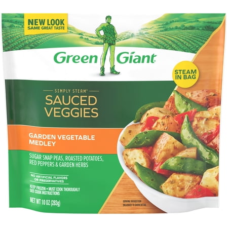 Green Giant Simply Steam Garden Vegetable Medley, 10 oz Bag (Frozen Vegetables)