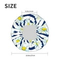 thumbnail image 6 of Disketp Daisy Striped Nautical Shower Caps,Reusable Shower Cap For Women, Double Layer Waterproof Hair Cap, Large Size For All Hair Lengths,For Girls Spa Home Salon Use, 6 of 9