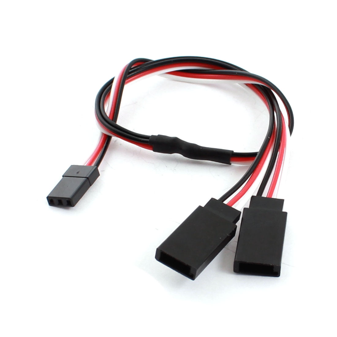 uxcell 15cm Y Servo Extension Cable Remote Control Racing Part 1 Female to 2 Male Lead Cord