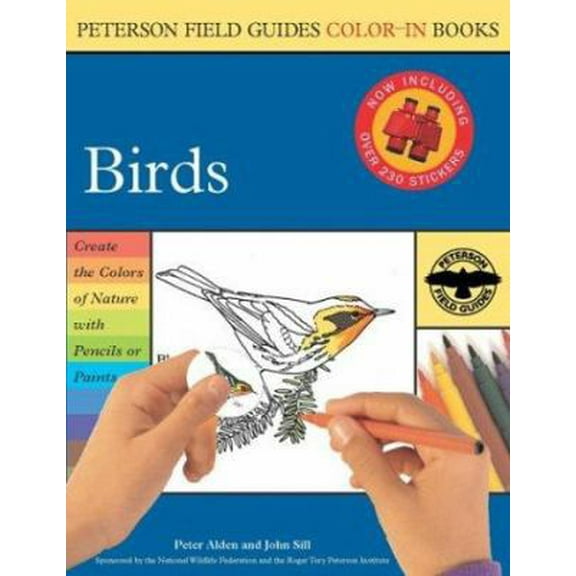 Pre-Owned Birds (Peterson Field Guide Color-In Book) (Paperback) 0618307222 9780618307227