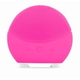 thumbnail image 1 of Cepillo Facial De Silicona Eléctrico Recargable Slim Company Limpiador Facial Exfoliante Y Masajeador Para Piel Modelo Rosa, 1 of 4