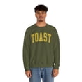 thumbnail image 5 of Toast Sweatshirt Gifts Crew Neck Shirt Long Sleeve Unisex, 5 of 7