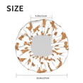 thumbnail image 6 of Kdxio Labrador Retriever Dog Print Shower Cap for Women,Elastic and Reusable,Double Waterproof Layers Bathing Hat, 6 of 9