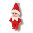 thumbnail image 1 of LitoMagic Muñeco Duende Bebé Navideño con Mono Rojo, 1 of 5
