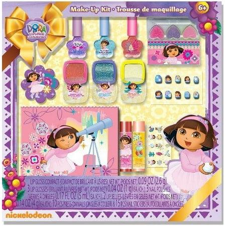 Dora The Explorer 37 Piece Cosmetic Gift Box Set