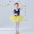 thumbnail image 4 of Justaucorps pour Filles, Danse Ballet, Robe Tutu à Jupe, Manches Courtes, Tenue de Danse, Snow White Robe de Princesse, 4 of 6