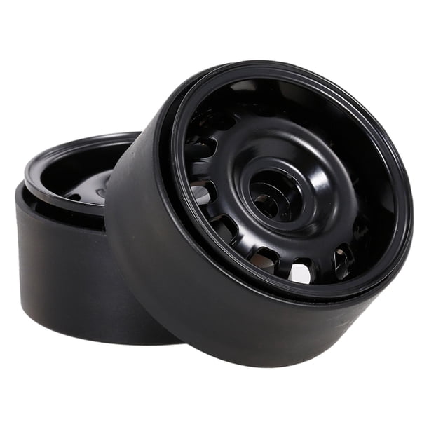 Ruedas Sunnimix actualización llantas 1/10 escala para SCX10 RC coche negro