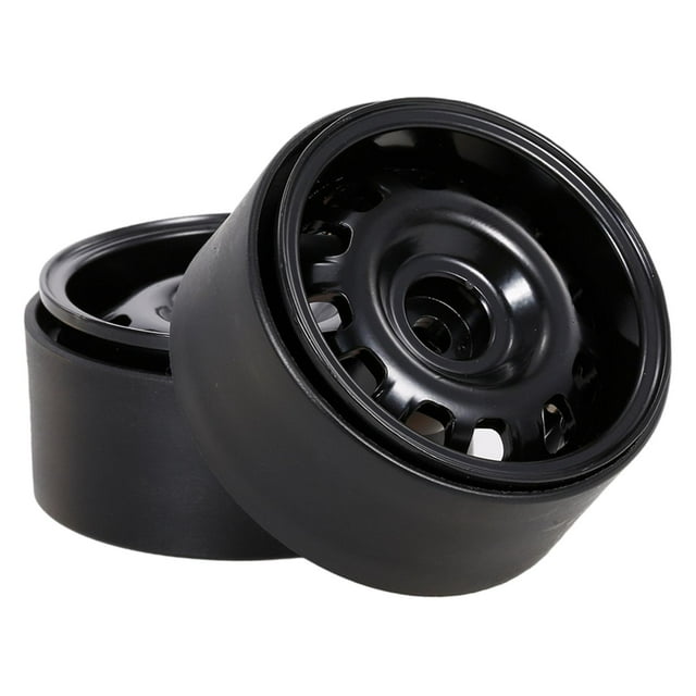Llantas, neumáticos y ruedas para coches RC a escala 1/10. Piezas de repuesto para coches RC CFX. Negro