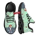 thumbnail image 1 of Zapatos para caminar para mujer, zapatillas de malla de moda, transpirables, cómodos, para enfermería, calzado informal con plataforma, zapatos para mujer, 1 of 6