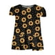 thumbnail image 4 of Pntutb, camisetas de cuello redondo para mujer, camisetas estampadas, camiseta de manga corta, blusa, tops con dobladillo Irregular Pntutb Pntutb-4766, 4 of 5