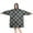 Gray Black Checkered, variant on Purple Camo Tree Branch Pattern Wearable Oversized Blanket,Wearable Blanket Hoodie for Adults,Cozy Hooded Blankets with Super Pockets,Super Warm Fuzzy Pullover for Women & Men