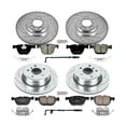 thumbnail image 3 of PowerStop Front and Rear Z23 Evolution Sport Carbon-Fiber Ceramic Brake Pad and Drilled & Slotted Rotor Kit Fits: BMW Select Models K6063, 3 of 10