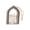 White, variant on Yellow Yellow Wooden Ramadan Hanging Decoration Eid Mubarak Ornament For Home Office Display Kz-24012