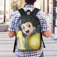 thumbnail image 5 of Hunter × Hunter Backpack, Large Capacity Computer Backpack, Extra Large Laptop Backpack For College Work, Lightweight Daypack Bookbag, 16.9x12.6x5.5 Inch, 5 of 8