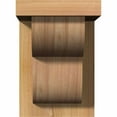 thumbnail image 2 of 5 1/2"W x 8"D x 8"H Crestline Smooth Corbel w/Backplate, Western Red Cedar, 2 of 9