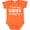 Orange, variant on Inktastic I Love My Daddy with Hearts Boys or Girls Baby Bodysuit