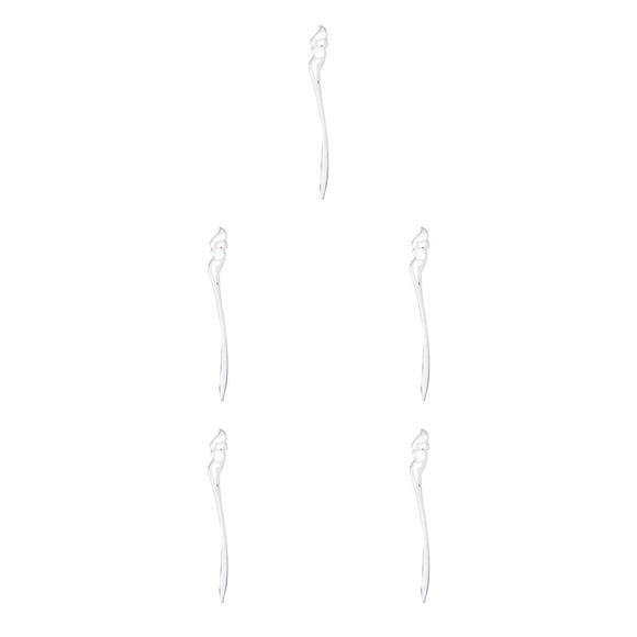 Sonducket Clips para libros, líneas de arte, etiqueta hueca, señal de aleación, marcador de página, accesorios para hacer joyas, horquilla Plata antigua 5piezas
