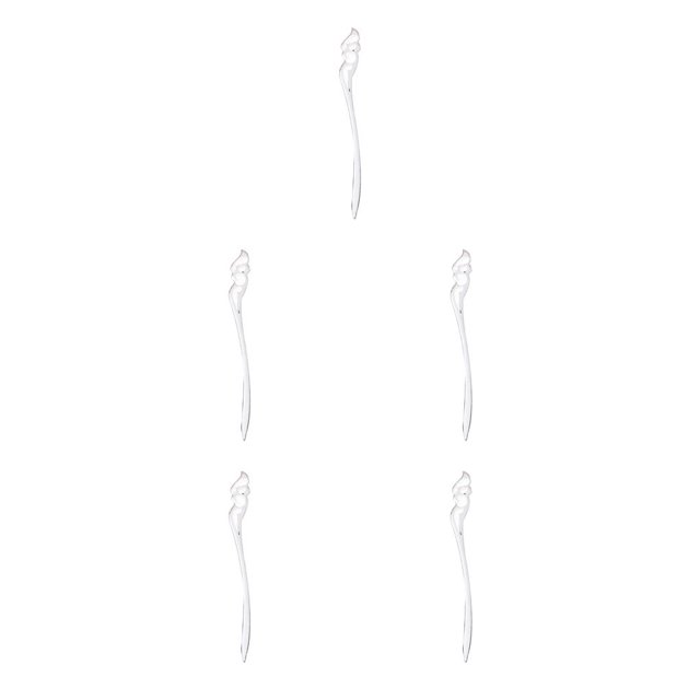 Sonducket Clips para libros, líneas de arte, etiqueta hueca, señal de aleación, marcador de página, accesorios para hacer joyas, horquilla Plata antigua 5piezas