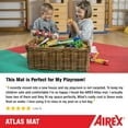 thumbnail image 6 of AIREX Atlas Premium Exercise Mat Fitness for Yoga, Physical Therapy, Rehabilitation, Balance & Stability Exercises, Pilates, Aerobics 78” x 48”, 6 of 7
