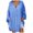 Blue, variant on felwors Women Oversized Cotton Linen Shirts Long Sleeve Button Down Blouses Casual Loose Gauze Top Work Summer Beach Outfits Grey, S