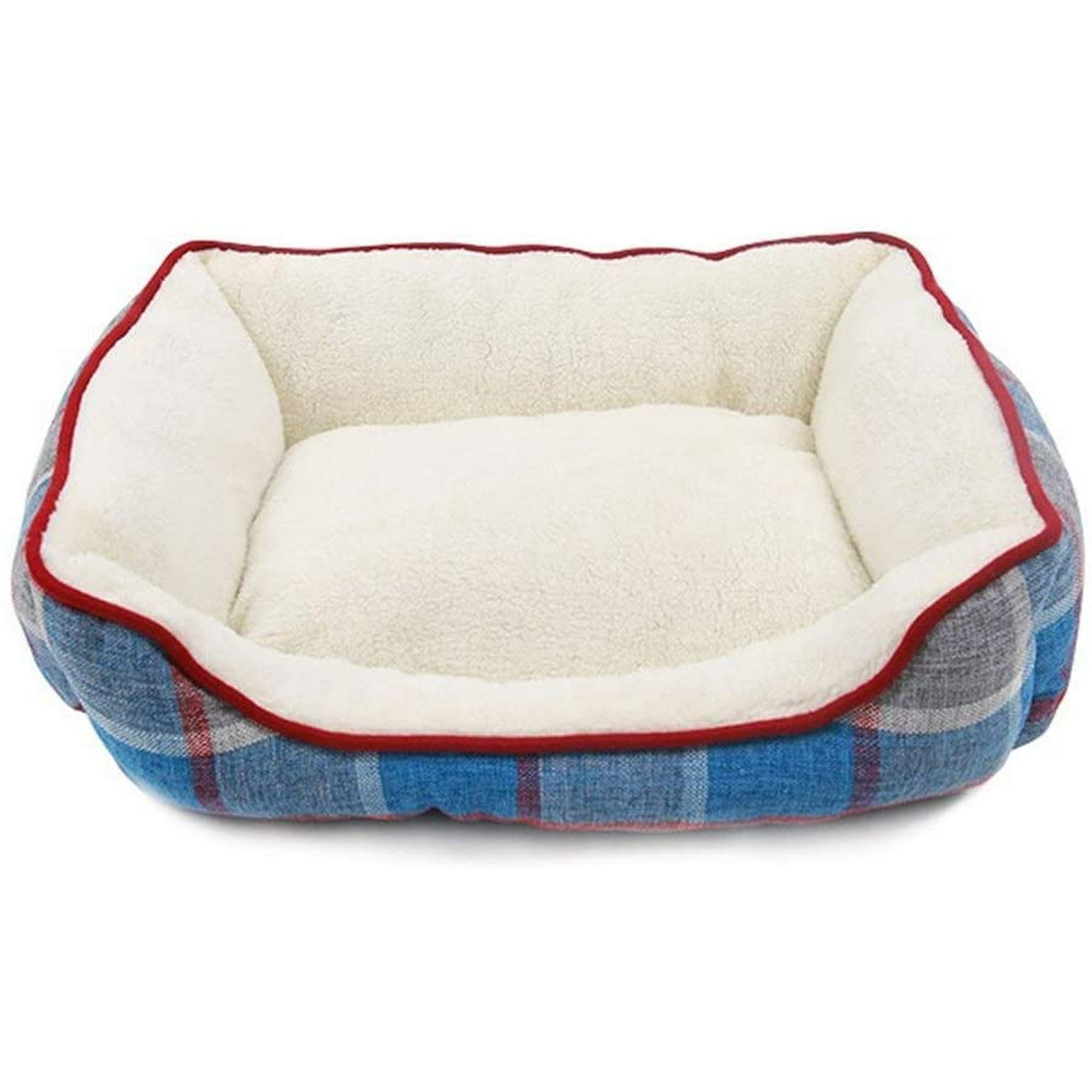 Yeater Cave Cat House For Outdoors Pets Igloo Bed Hideout Cave Square Pet Nest Warm Pet Nest In Winter Fenced Kennel Wool Mat Design Soft And Thick