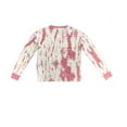 thumbnail image 3 of Bench Girl's Pink Top & Short Tie-Dye 2 Piece Set (S01), 3 of 12