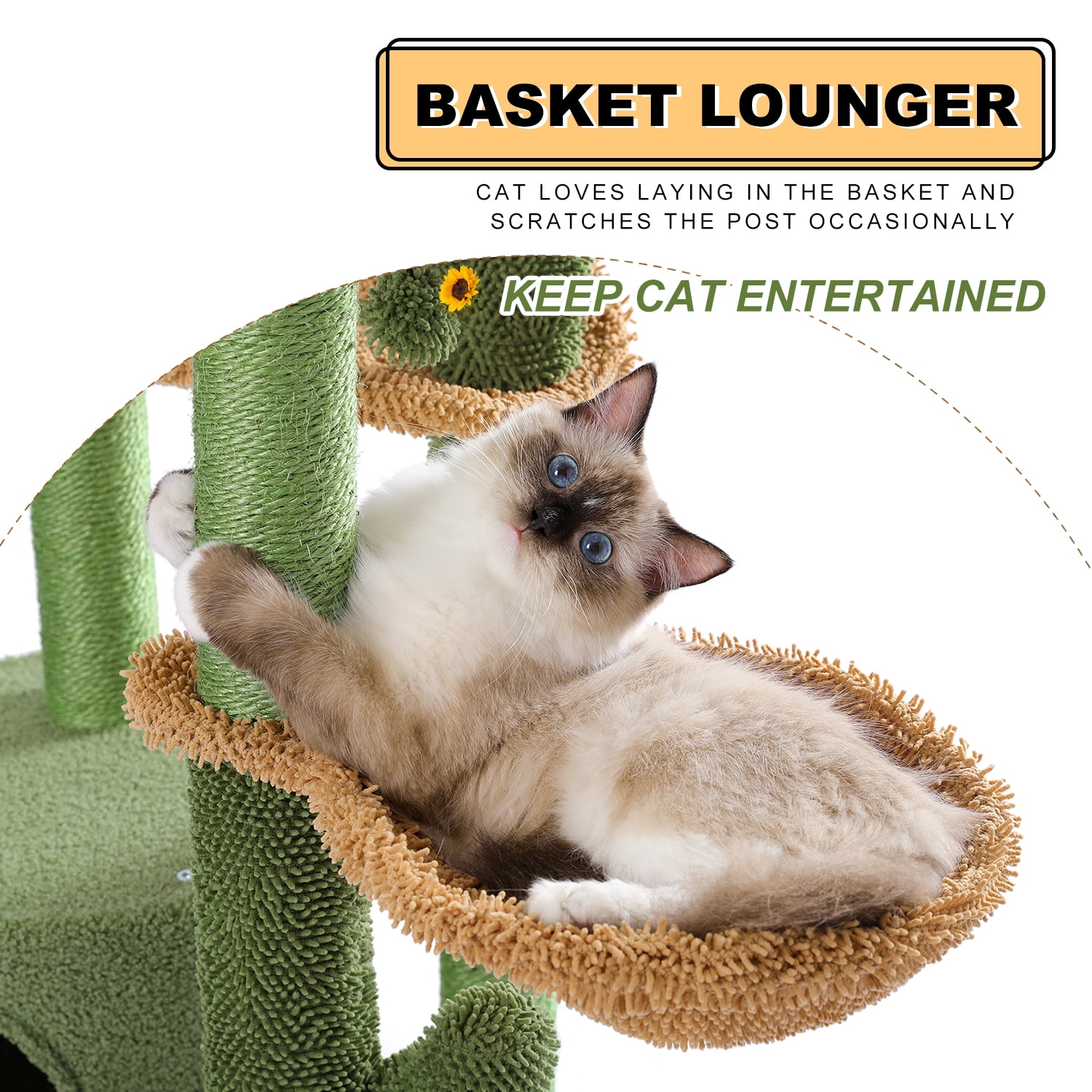 Pefilos 95"-108" Adjustable Height Cactus Cat Tree for Indoor Cats, Modern Floor to Ceiling Cat Tower, 5 Level Cat Climbing Tree, Green Pefilos 95"-108" Adjustable Height Cactus Cat Tree for Indoor Cats, Modern Floor to Ceiling Cat Tower, 5 Level Cat Climbing Tree, Green