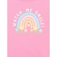 thumbnail image 3 of Garanimals Baby Girl Graphic T-Shirt with Short Sleeves, Sizes 0M-24M, 3 of 3