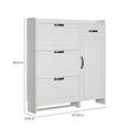 thumbnail image 2 of Rugerasy Shoe locker With 4Doors 1 Drawer, Shoe Rack For Living Room Entryway, Adjustable Shoe Storage Organizer Shelves, Large Shoe Storage locker, 2 of 9