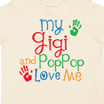 thumbnail image 4 of Inktastic My Gigi and Poppop Love Me Boys or Girls Toddler T-Shirt, 4 of 5
