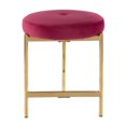 thumbnail image 2 of Tabouret de vanité contemporain Chloe, par LumiSource, 2 of 7