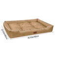 thumbnail image 3 of Orthopedic Dog Bed For Small Dogs Waterproof Rectangle Pet Mat Soft Comfortable Pet House Indoor Outdoor Cat Bed Non Slip Washable, 3 of 6