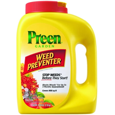 Preen Garden Weed Preventer - 5.625 lb. - Covers 900 sq. (Best Weed Preventer For Rocks)