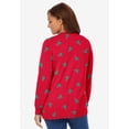 thumbnail image 2 of Woman Within Plus Size Perfect Long-Sleeve Cardigan Sweater, 2 of 4