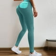 thumbnail image 2 of DHFJKG Yoga Workout Leggings For Women Sports High Waisted Soft Running Fitness Athletic Pants With Back Pockets Stylish Tights, 2 of 4
