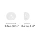 thumbnail image 3 of Unique Bargains 5 Pares de Almohadillas Nasales Adhesivas para Gafas Reemplazos de Almohadilla de Patrón 0.31"x0.31"x0.16" Transparente Blanca, 3 of 5