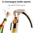 thumbnail image 2 of Champagne Bottle Opener Cork Puller And Wine Stopper Easy to Use Cork Puller Sparkling Wine Cork Puller, 2 of 7