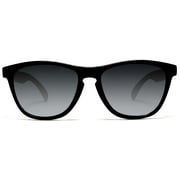 Don and Audrey Form Sunglasses Black - Black
